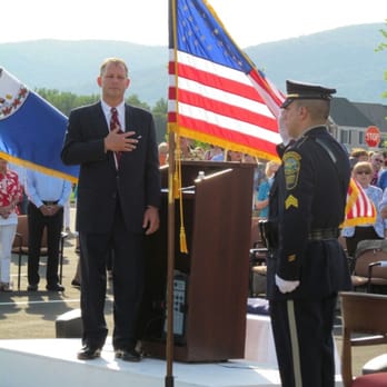 The Lodge at Old Trail - Grand opening flag ceremony with David Hilliard, owner/operator - Retirement Homes Near Me - Crozet, Virginia The Lodge at Old Trail - Grand opening flag ceremony with David Hilliard, owner/operator - Retirement Homes Near Me - Crozet, Virginia