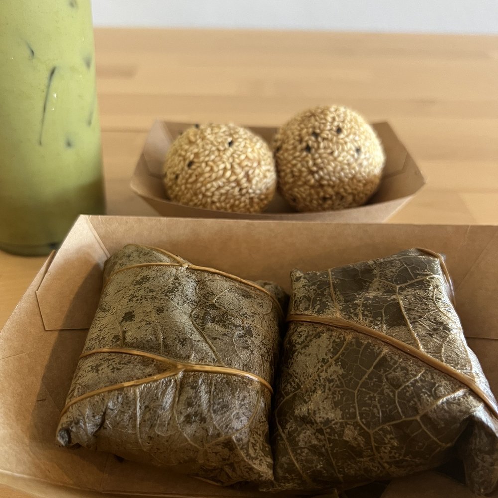 Go Dim Sum - Matcha Latte, Sticky Rice Lotus Wrap, Red Bean Sesame Balls - Dim Sum Near Me - Tucson, Arizona