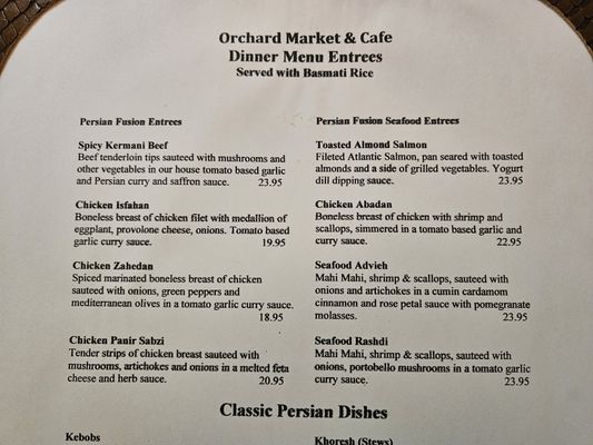 Menu photo 4 Orchard Market & Cafe Towson, MD