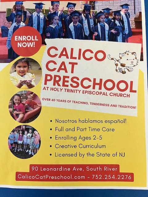 Calico Cat Day Care of Holy Trinity Episcopal Church - childcare center in South River, NJ