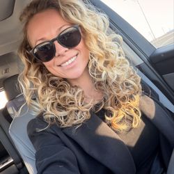 The Den Salon - Curly haircut by cosmic curls by Lucy at the den salon