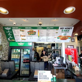 Wingstop - Front area to order food - Chicken Wings Near Me - Whittier, California