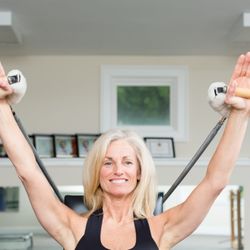 Pilates For Life - Arm circles and posture work on the Baby Chait