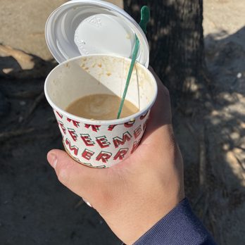 Starbucks - Venti White Chocolate Mocha 2 add shots WTH paid almost 8 bucks and this is what I get??!!! - Coffee & Tea Near Me - Fontana, California Starbucks - Venti White Chocolate Mocha 2 add shots WTH paid almost 8 bucks and this is what I get??!!! - Coffee & Tea Near Me - Fontana, California
