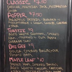 Goodah Gastrotruck - Sample menu