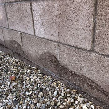 Medieval Concrete Cleaning - They don't know how to clean efflorescence with a pressure washer, so I have less wall now, RUINED - Pressure Washers Near Me - Las Vegas, Nevada