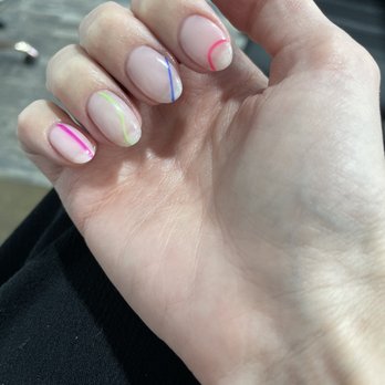 inNAILvations - Minimalist Neon nail design per my request. So good. - Nail Salons Near Me - South Jordan, Utah inNAILvations - Minimalist Neon nail design per my request. So good. - Nail Salons Near Me - South Jordan, Utah