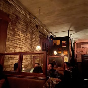 Attaboy - Back seating area - Cocktail Bars Near Me - New York, New York Attaboy - Back seating area - Cocktail Bars Near Me - New York, New York