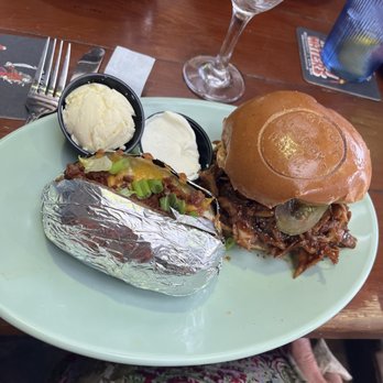 Muddy Waters - Pulled Pork Sandwich - American Near Me - Deerfield Beach, Florida Muddy Waters - Pulled Pork Sandwich - American Near Me - Deerfield Beach, Florida