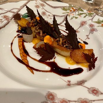 Miro Kaimuki - Foie gras with persimmon - Asian Fusion Near Me - Honolulu, Hawaii