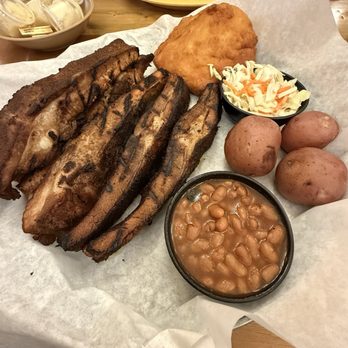 Nite Owl / Back Room - Complete smoke rib dinner, with Baked Beans, Coleslaw, boiled red potatoes and a slice of their fried brea! - American Near Me - Columbia Falls, Montana Nite Owl / Back Room - Complete smoke rib dinner, with Baked Beans, Coleslaw, boiled red potatoes and a slice of their fried brea! - American Near Me - Columbia Falls, Montana