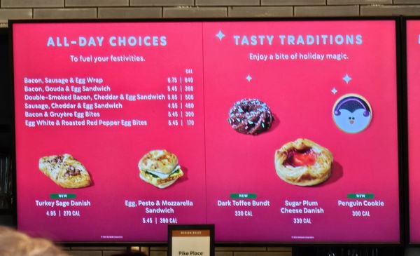 Menu photo 4 Starbucks Austin, TX