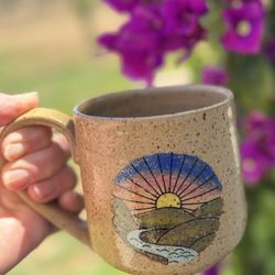 Ramona Grange - My handmade coffee mug, from Kimberly Allison Ceramics