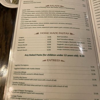 Napoli's - menu May 2025 - Italian Near Me - Terrell, Texas