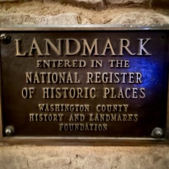 Century Inn - Sign about being on National Register of Historic Places - Bed & Breakfast Near Me - Scenery Hill, Pennsylvania