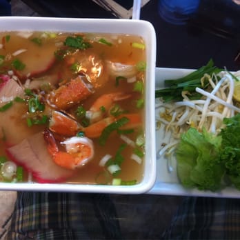 Pho 21 - #8 - Egg Noodle with Seafood & Pork - Vietnamese Near Me - Canoga Park, California