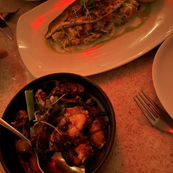 Catch NYC - Herb - roasted Bronzino, GRILLED SPANISH OCTOPUS - Asian Fusion Near Me - New York, New York