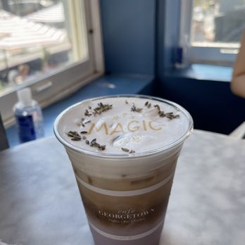 Café Georgetown - Lavender Latte - Coffee & Tea Near Me - Washington, DC, District of Columbia