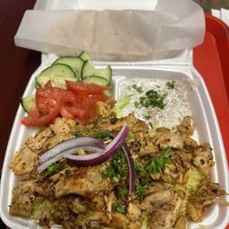 Chicken Shawarma Plate Chicken Shawarma Plate