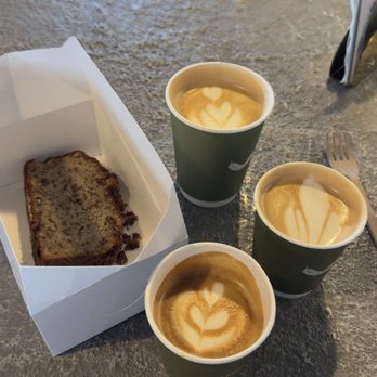 Olmos Pluma - Latte, cappuccino, Cortado, and banana bread - Coffee & Tea Near Me - Olmos Park, Texas