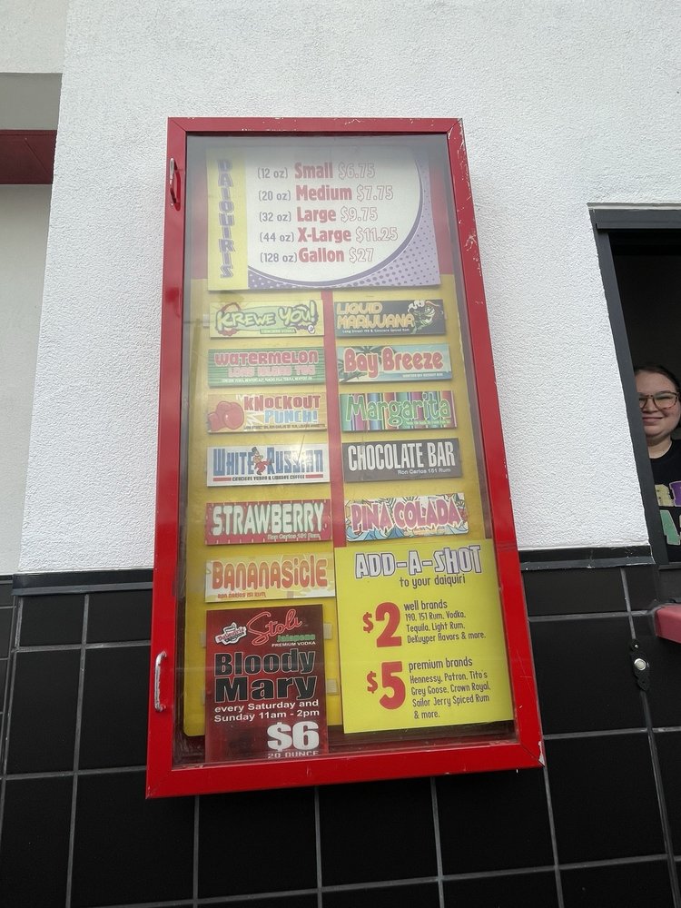 DAIQUIRIS AND COMPANY Updated September 2024 276 S Hollywood Rd