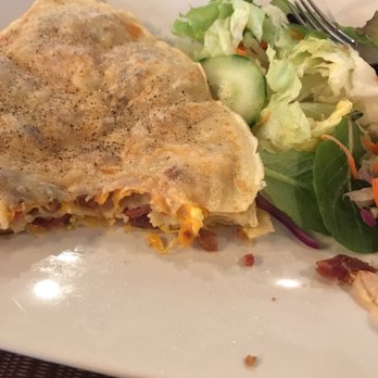 Ginos Petit Dejeuner - Bacon crepe. It doesn't come with eggs on top as the menu states.... - Breakfast & Brunch Near Me - Harmarville, Pennsylvania Ginos Petit Dejeuner - Bacon crepe. It doesn't come with eggs on top as the menu states.... - Breakfast & Brunch Near Me - Harmarville, Pennsylvania