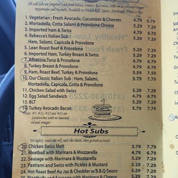 Rebecca's Cafe - Sandwiches Near Me - Carson, California