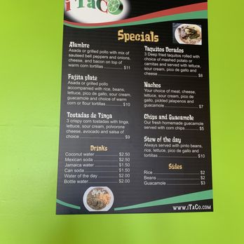 i Taco & Groceries - Specialties menu - Grocery Near Me - Richfield, Minnesota i Taco & Groceries - Specialties menu - Grocery Near Me - Richfield, Minnesota