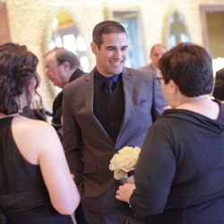 Ceremonies By Esteves - Anthony and Melissa mingling with our guests at the reception.