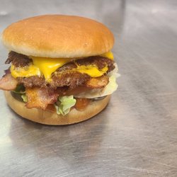 Just Hamburgers - Bacon Double Cheeseburger