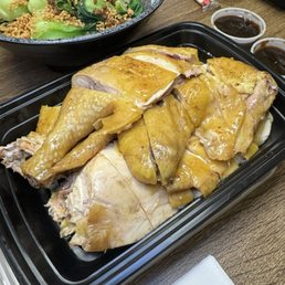 Boiled chicken