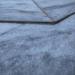 Blue Escapes Pool & Spa - Not level an the paver moves if you stand on the end of it.