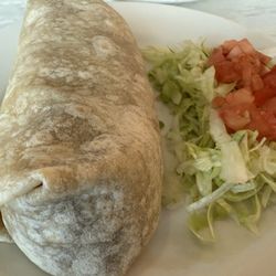 Baja's Authentic Mexican Restaurant - Bean and cheese burrito