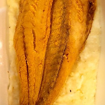 2 Chefs Southern Kitchen - Fish and grits. - Soul Food Near Me - Savannah, Georgia