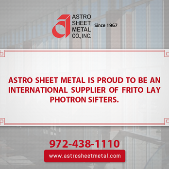 Astro Sheet Metal - International Supplier - Metal Fabricators Near Me - Grand Prairie, Texas Astro Sheet Metal - International Supplier - Metal Fabricators Near Me - Grand Prairie, Texas