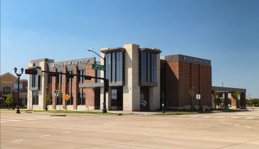 TEXAS BANK AND TRUST Updated September 2024 11 Photos 5656 Main St, Frisco, Texas Banks