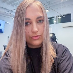 Annastasia Salon - This doesn't do it justice, their lighting. Is a bit warm and pink in the salon. This was the first try.
