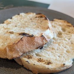 Grilled Bread , goes with Beef Tartar