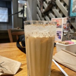 DO NOT get the Cinnamon Roll Latte ... not good. Just cinnamon flavored milk