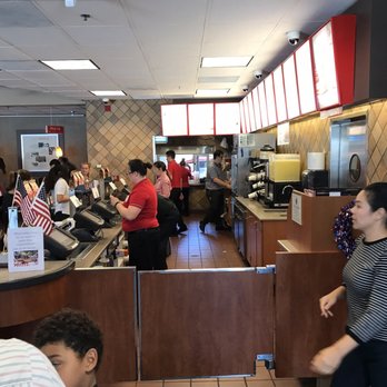 Chick-fil-A - Staff working hard to get the orders out - Fast Food Near Me - Orange, California Chick-fil-A - Staff working hard to get the orders out - Fast Food Near Me - Orange, California