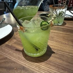 Cucumber margarita