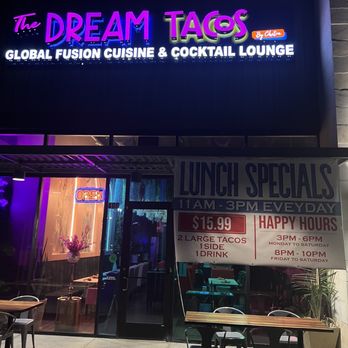 The Dream Tacos - Cocktail Bars Near Me - Plano, Texas The Dream Tacos - Cocktail Bars Near Me - Plano, Texas