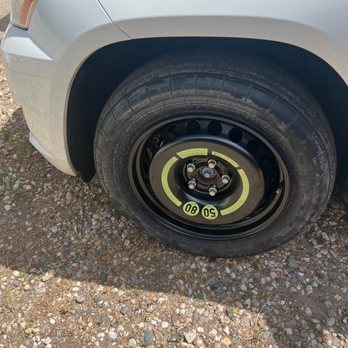Sierra Tire & Trailer - My spare they put on - Trailer Repair Near Me - Grass Valley, California