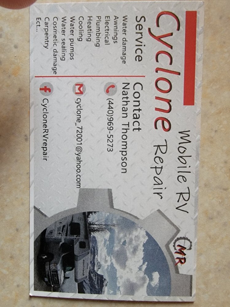 Slide of Cyclone Mobile Repair