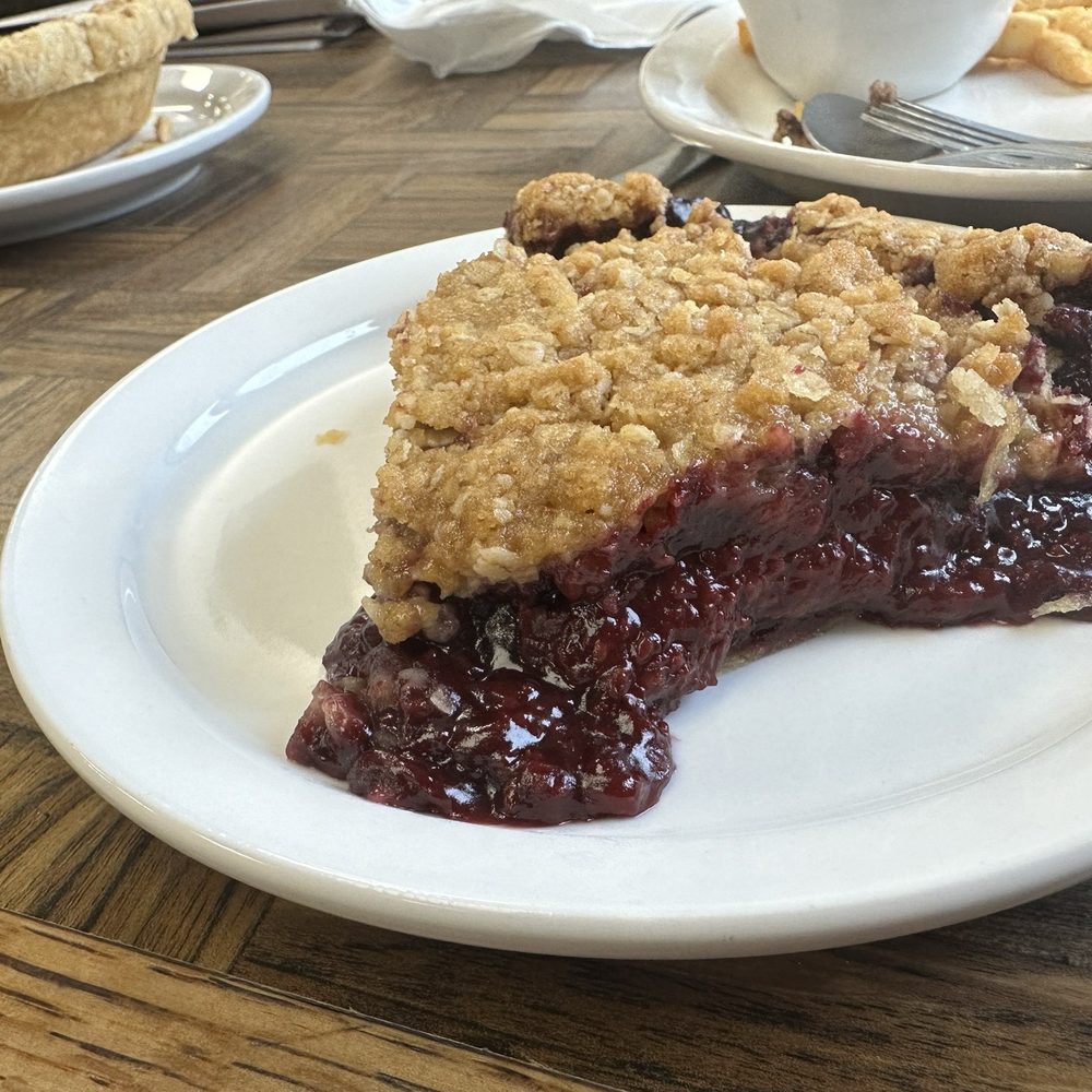 Homemade Raspberry Dutch Pie