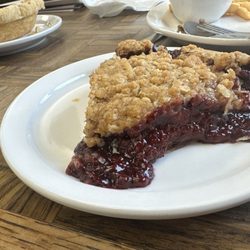 Evey's Cafe & Lounge - Homemade Raspberry Dutch Pie