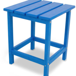 Casuallure - This POLYWOOD side table is the perfect companion to the Adirondack and rocking chairs. Variety of colors.
