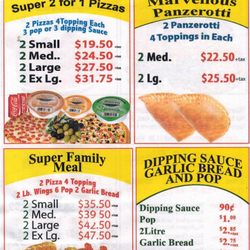 Marvellous 2 For 1 Pizza & Wings