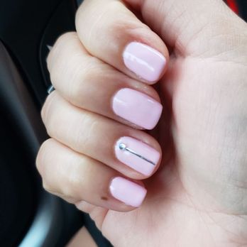 Forest Nails - Happy girl... gel manicure by Vivian - Nail Salons Near Me - Forest Hills, New York