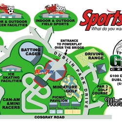 SportsOhio - Map of complex
